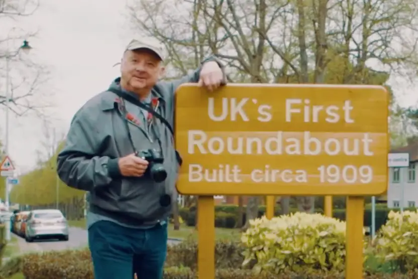 The UK's first roundabout is located in Letchworth Garden City.