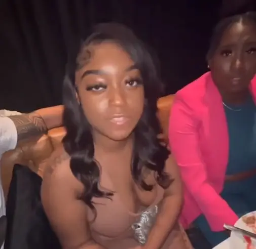 The group seemingly argue about who should have to cover the bill.