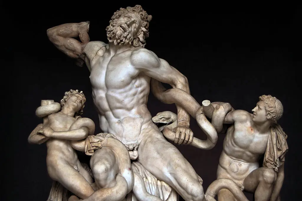 Many statues boast incredible physical prowess, apart from below the (non-existent) belt (PHAS/Universal Images Group via Getty Images)