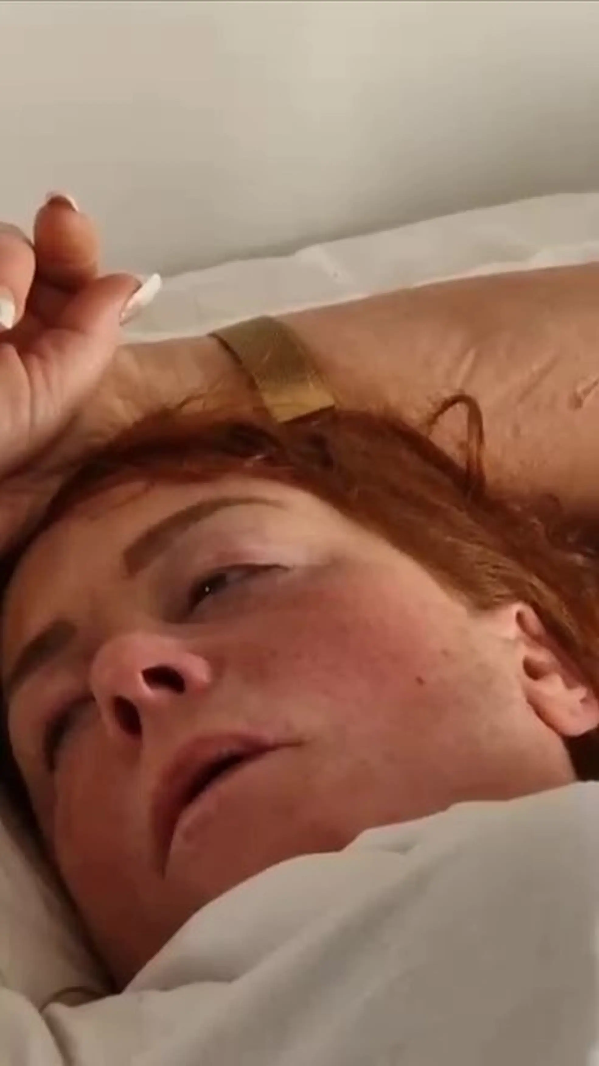 Joanne's eyes can't fully close anymore, even when she sleeps (Kennedy News and Media)