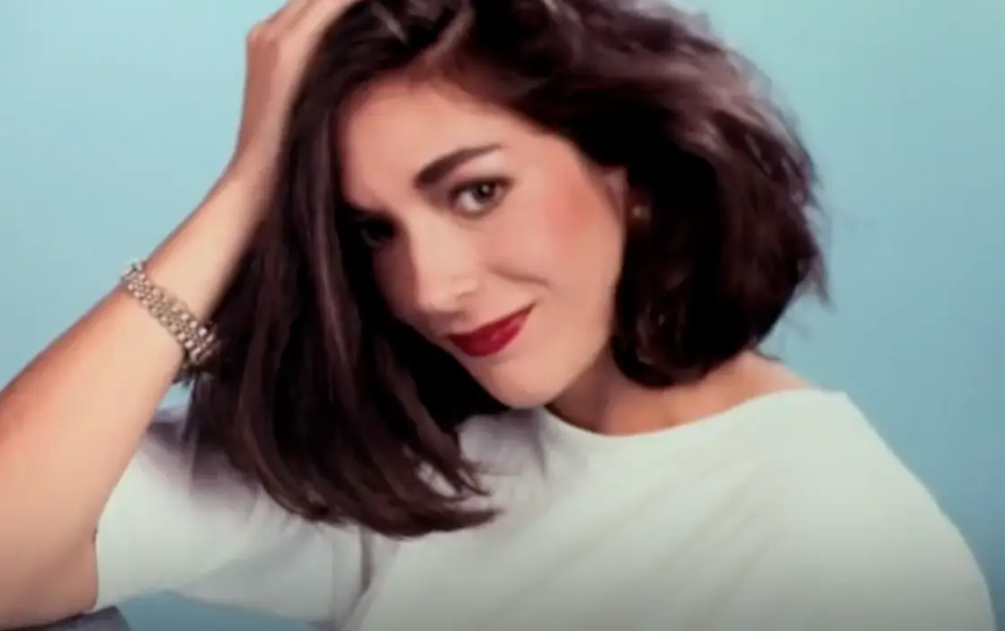 Ghislaine Maxwell when she was younger.