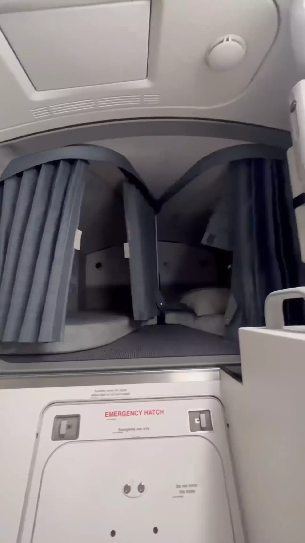 People can't believe pilots sneak off to bunks for a cat nap.