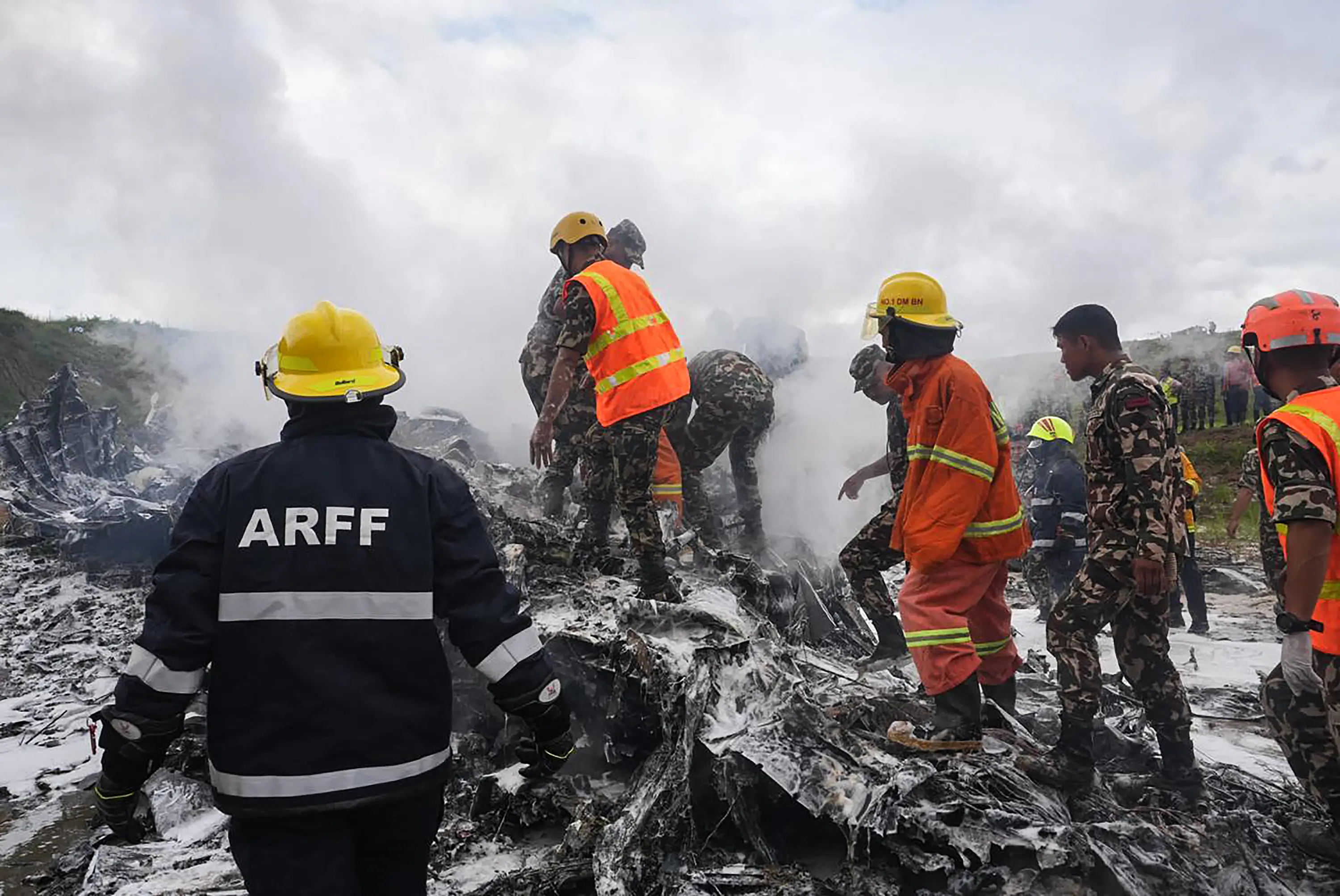 The aircraft was taking off from Tribhuvan International Airport when the fatal incident occurred (PRABIN RANABHAT/AFP via Getty Images)