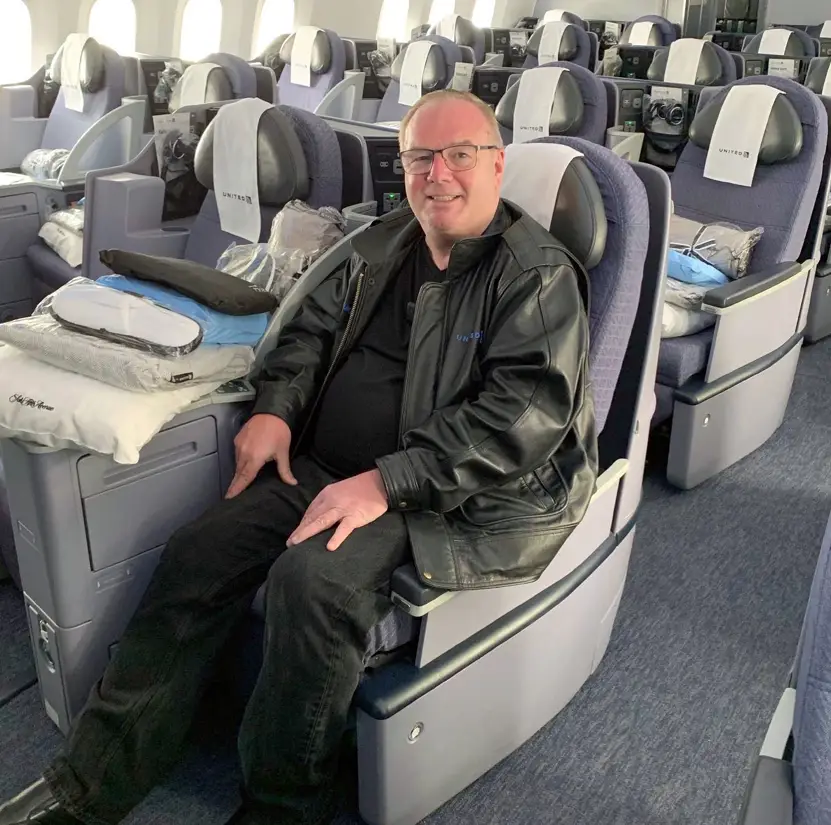 Tom Stuker is the world's most frequent flyer (Instagram/@ua1flyer)