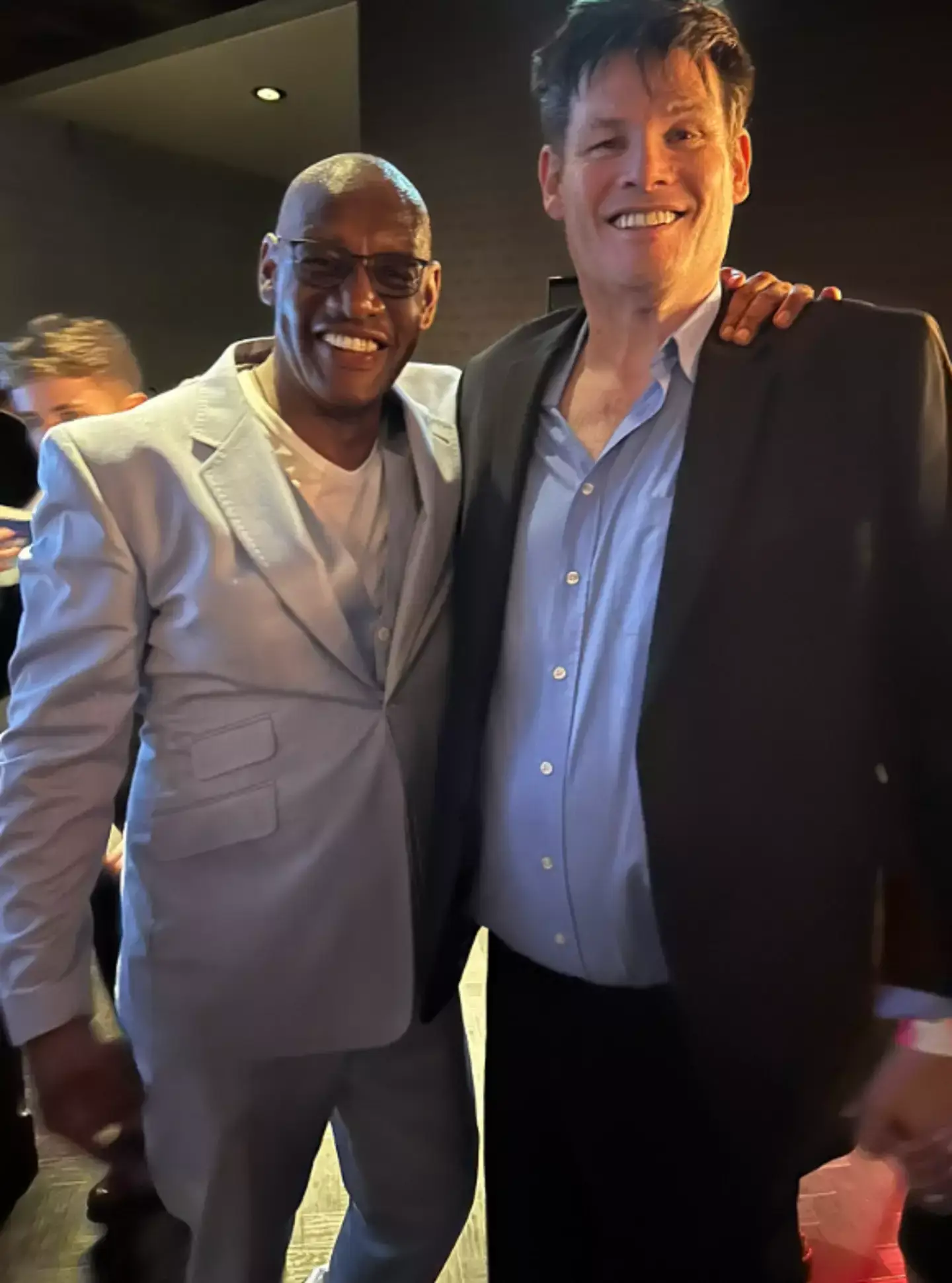 The Beast's weight loss has been met with the approval of his fellow Chasers. (X/@TheShaunWallace)