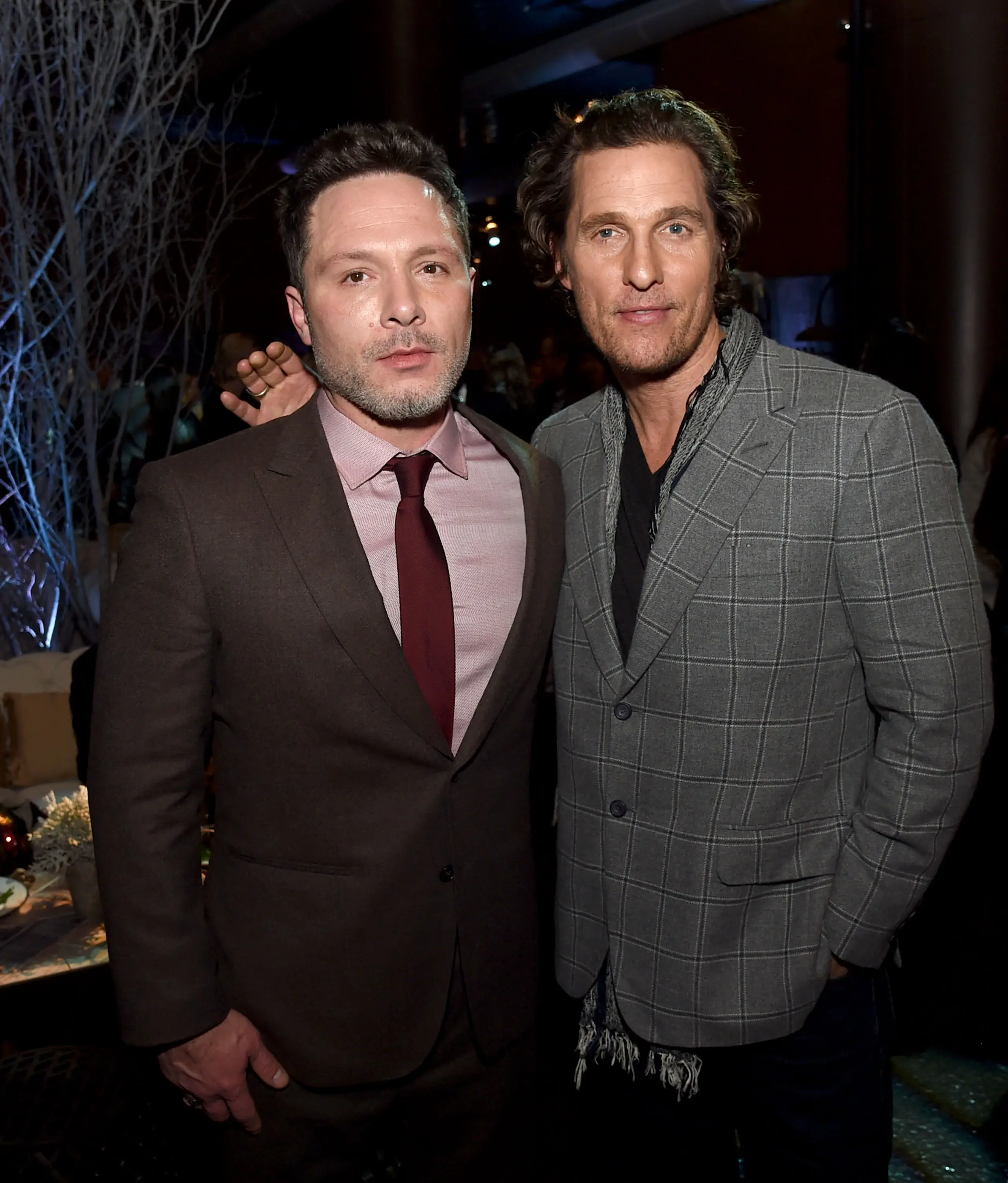 Pizzolatto and McConaughey. (Kevin Winter/Getty Images)