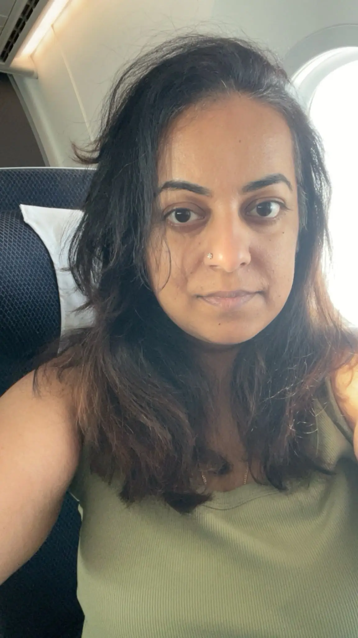She suffered the miscarriage on board a flight (Aakanksha Chauhan)