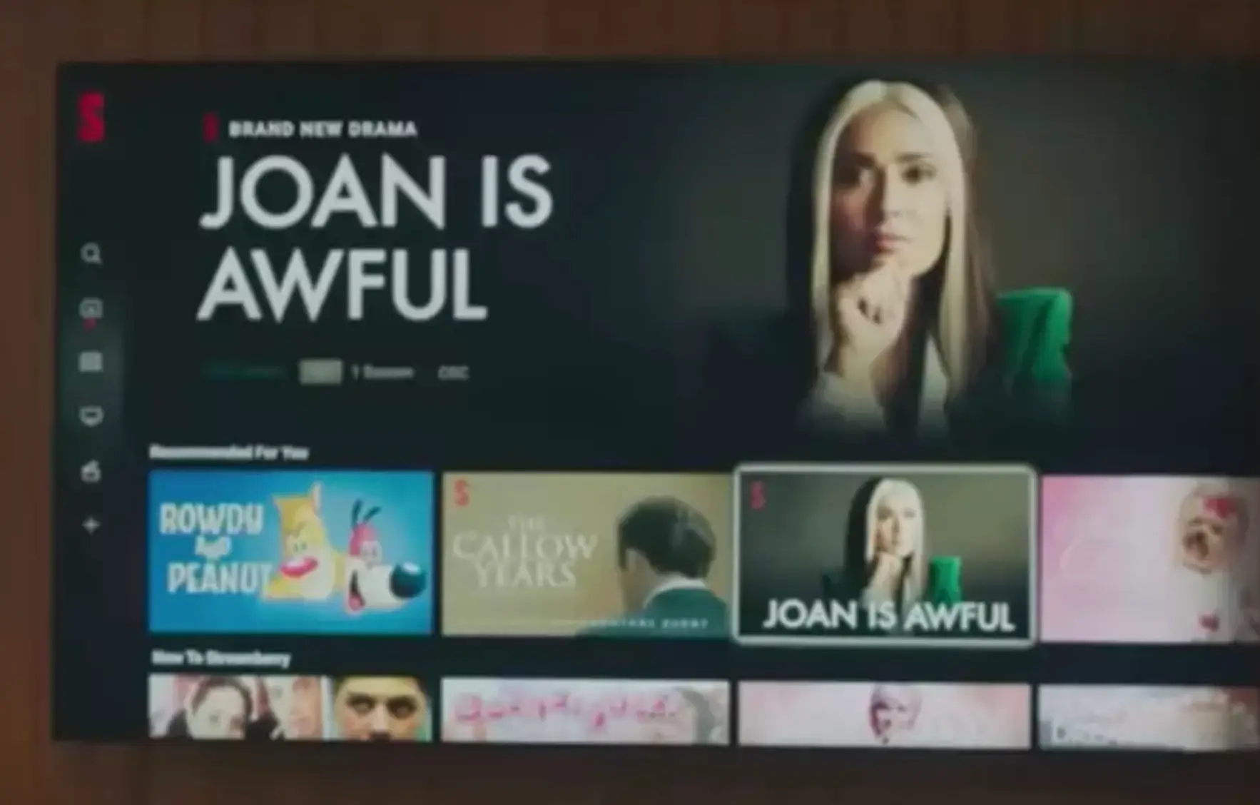 Salma Hayek in 'Joan is awful'.