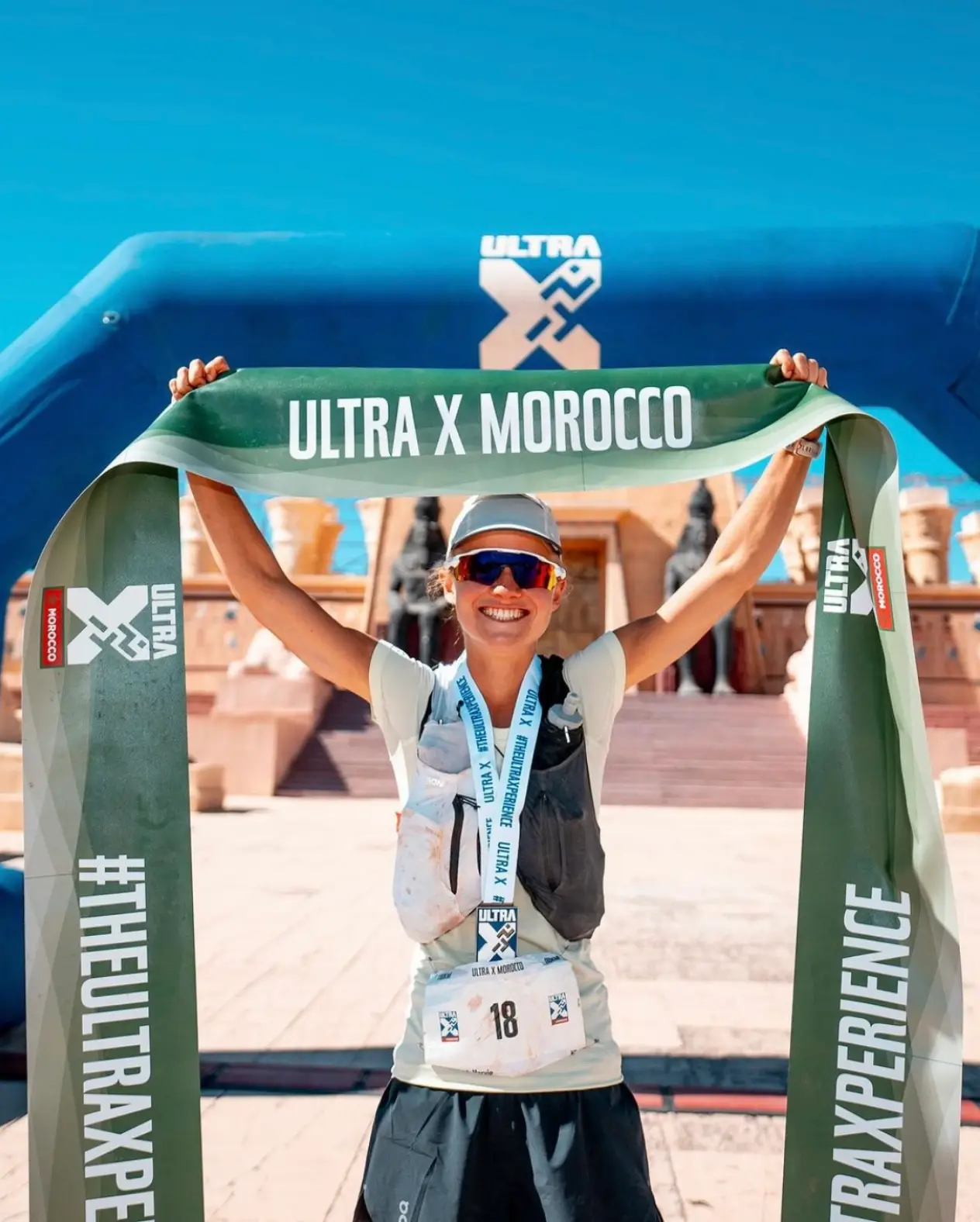 Winning her first ultramarathon was a sign of things to come (Supplied)