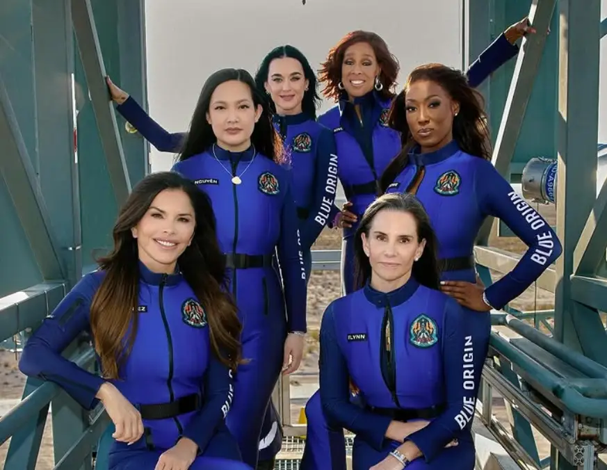 Let's be honest, plenty of us are baffled by this whole thing. (Instagram/@blueorigin)