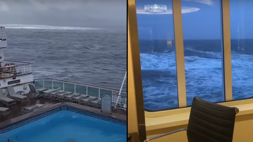Woman shares brutal reality of cruise ship during storm that might put you off going on one