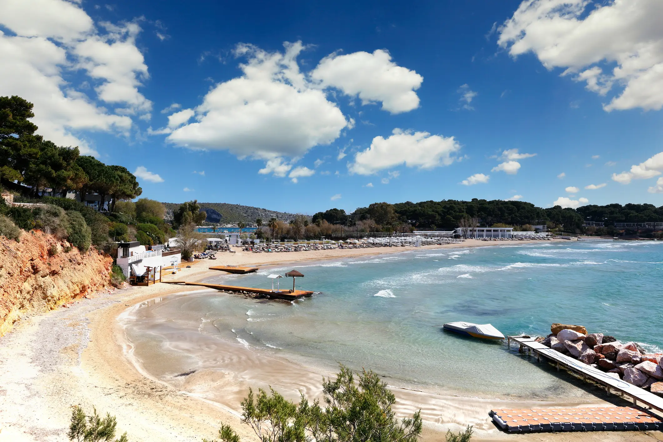 People are drawn to Greece by the immense natural beauty (Getty Stock)
