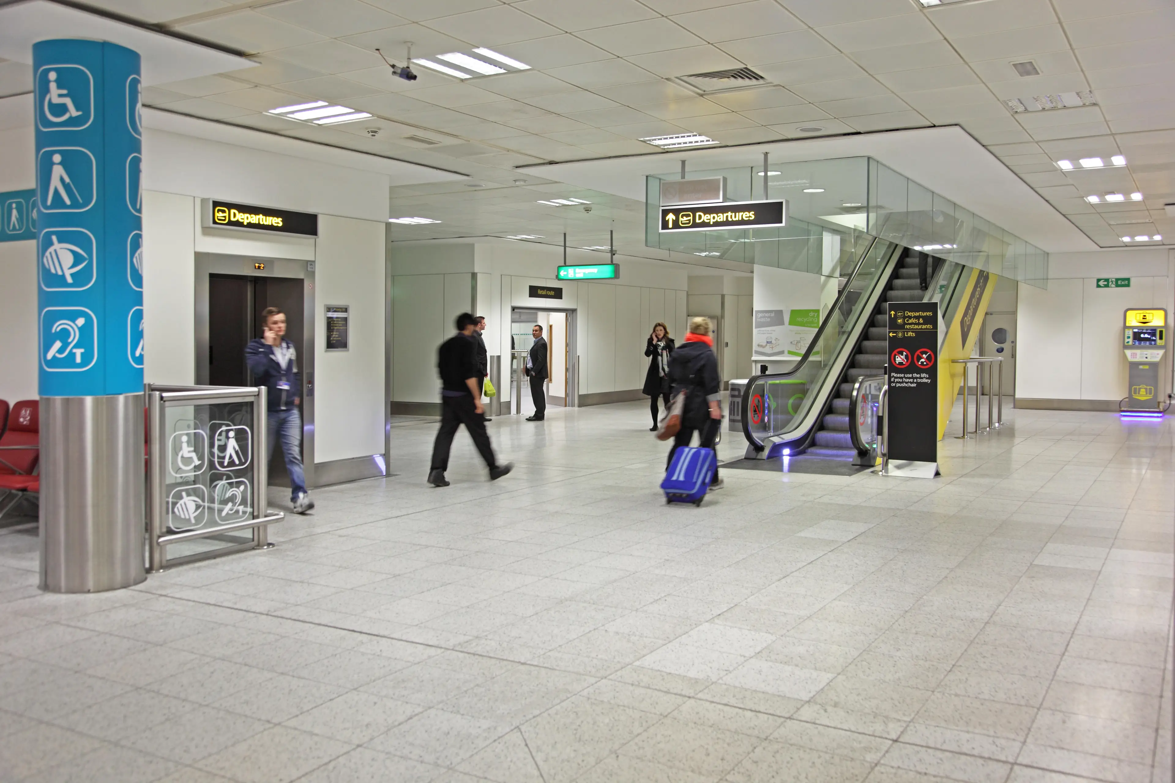 A disabled passenger has passed away at Gatwick airport.