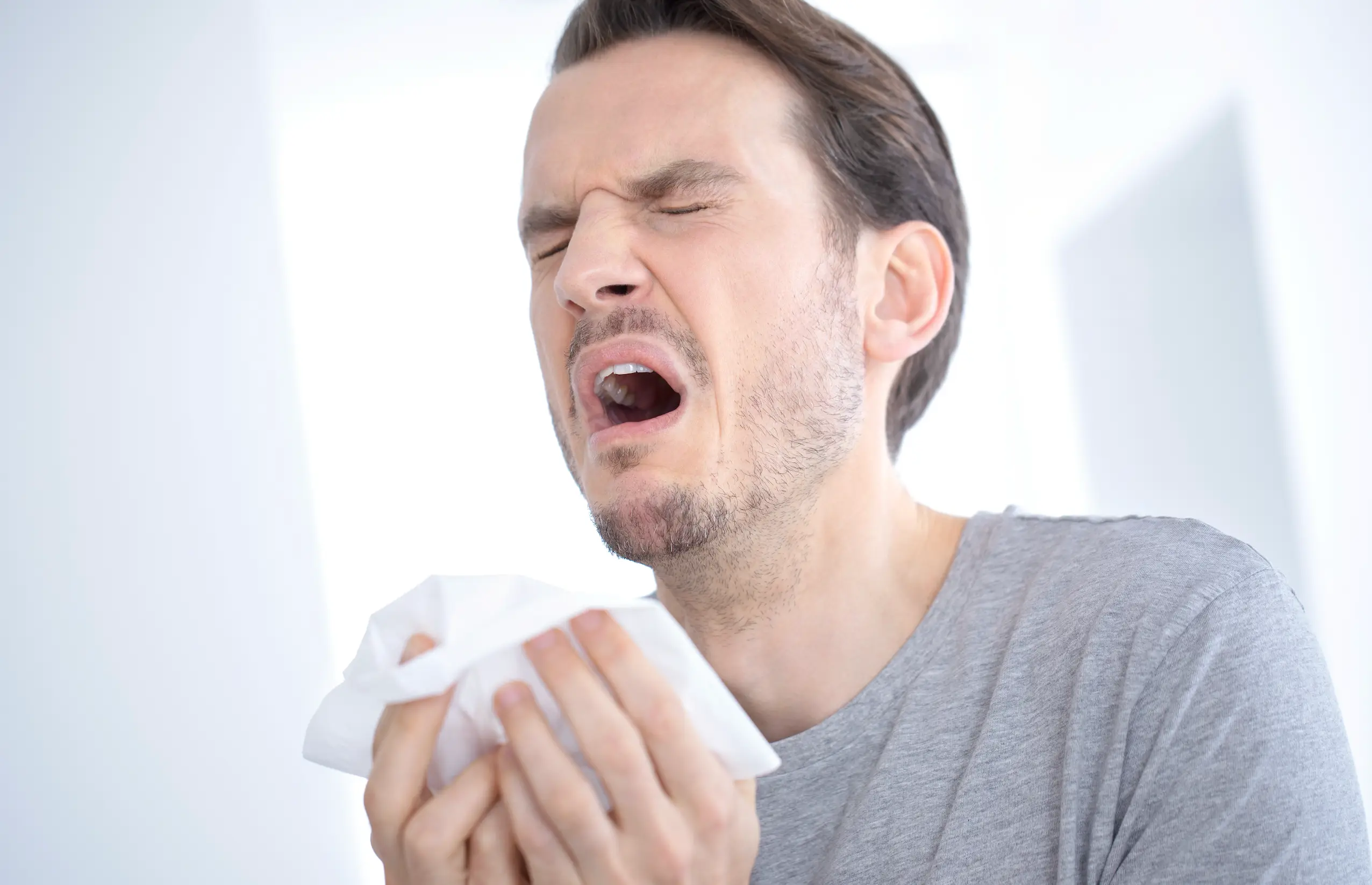 There are a number of symptoms that signal whether you have Covid or hay fever (Getty Stock Image)