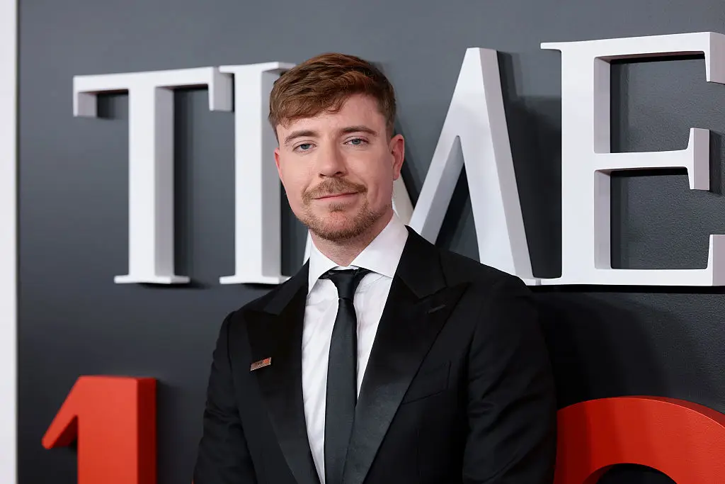 MrBeast said he was diagnosed with Crohn's disease at the age of 15 and it means he lives live on 'hard mode' (Dimitrios Kambouris/Getty Images for TIME)
