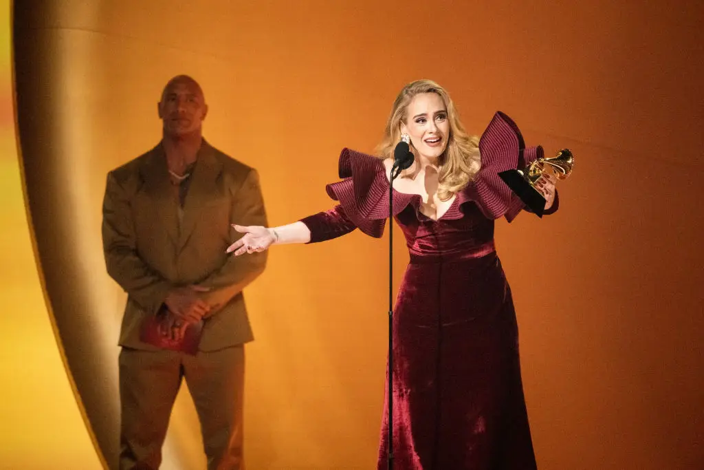 During her Las Vegas residency Adele told the crowd she hadn't had a drink for months.