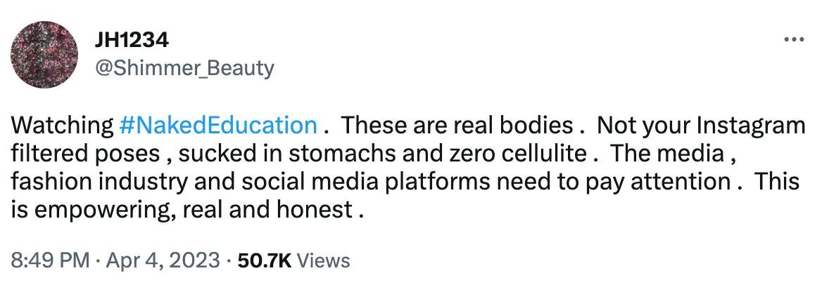 Many viewers celebrated the show.