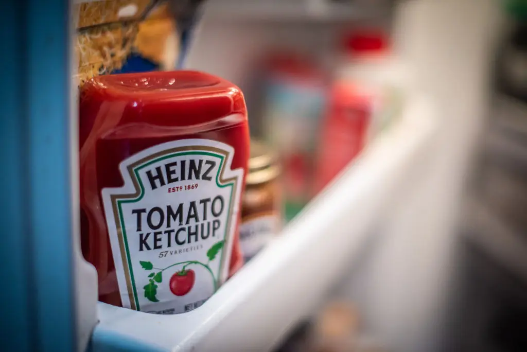 Heinz recommends to keep your ketchup in the fridge (Tiffany Hagler-Geard/Bloomberg via Getty Images)