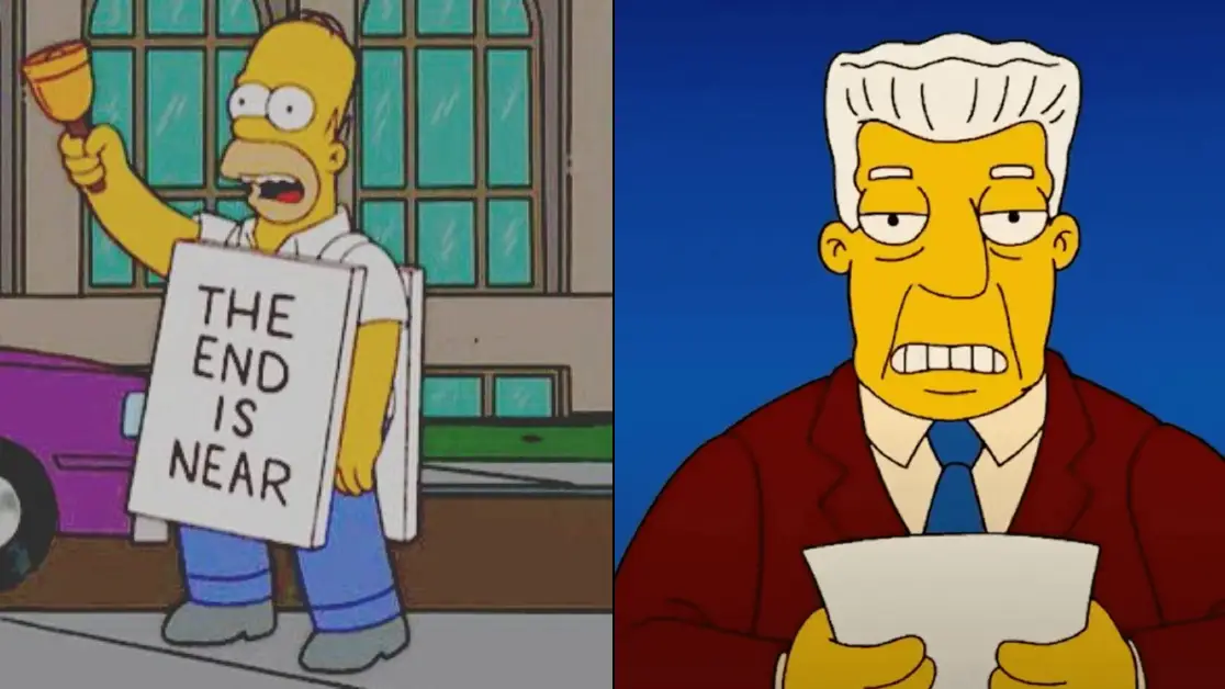 The Simpsons 'predictions for 2025' are more extremely bad news for the world