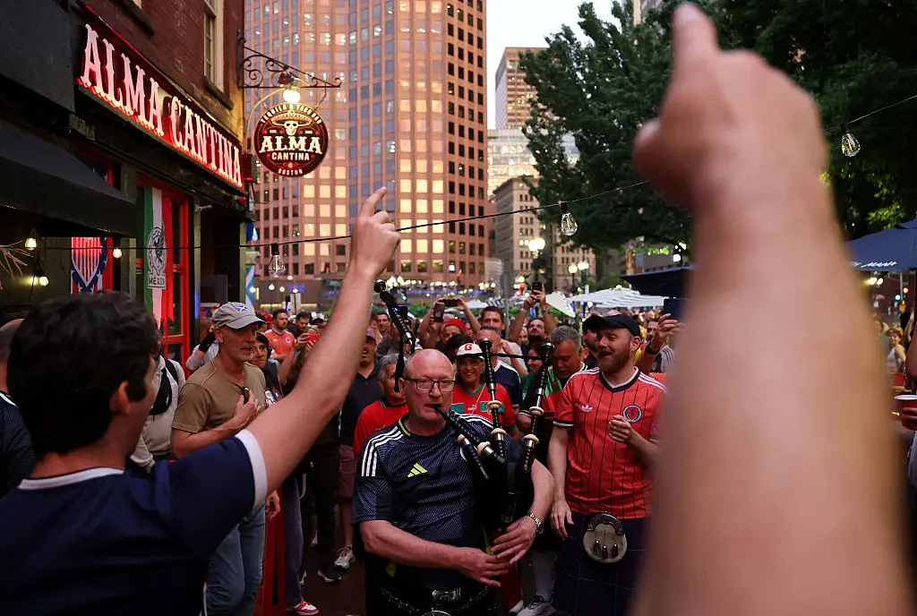 Scottish fans have already made the journey twice this World Cup (FRANCK FIFE / AFP via Getty Images)