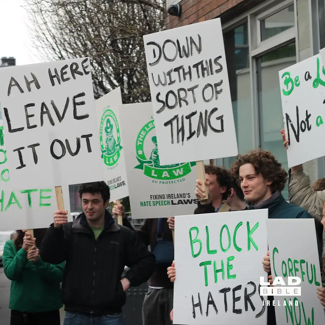 LADbible Ireland Leprechaun Law Protest