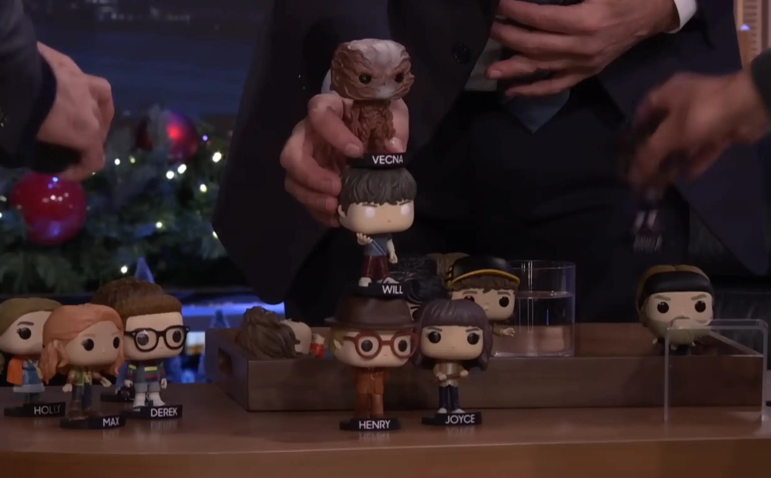 Will was placed between Vecna and Henry by the Duffer Brothers (YouTube/Jimmy Fallon)