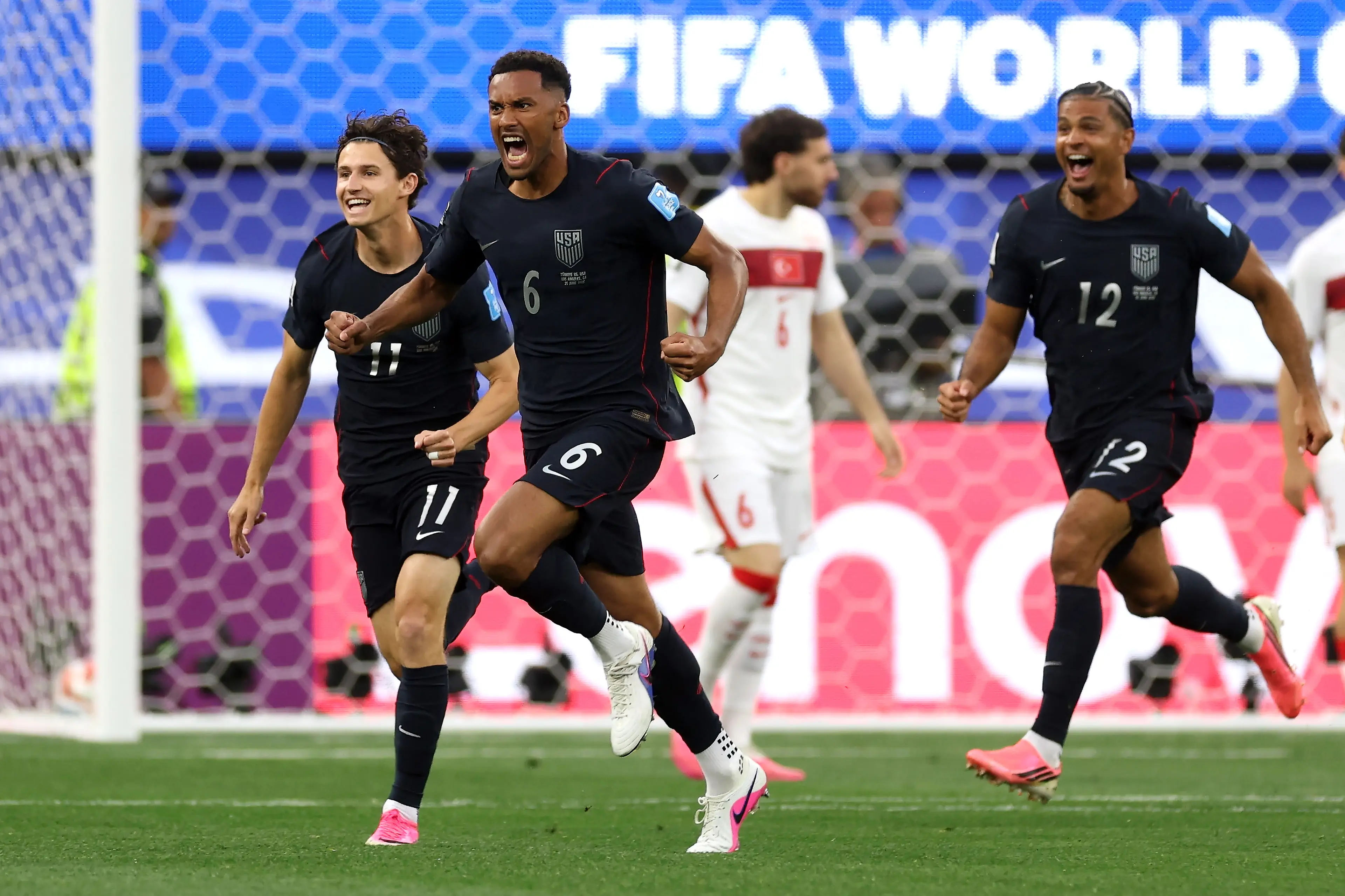 USA won two of their three group matches to progress to the knockouts. (Jamie Squire/Getty Images)