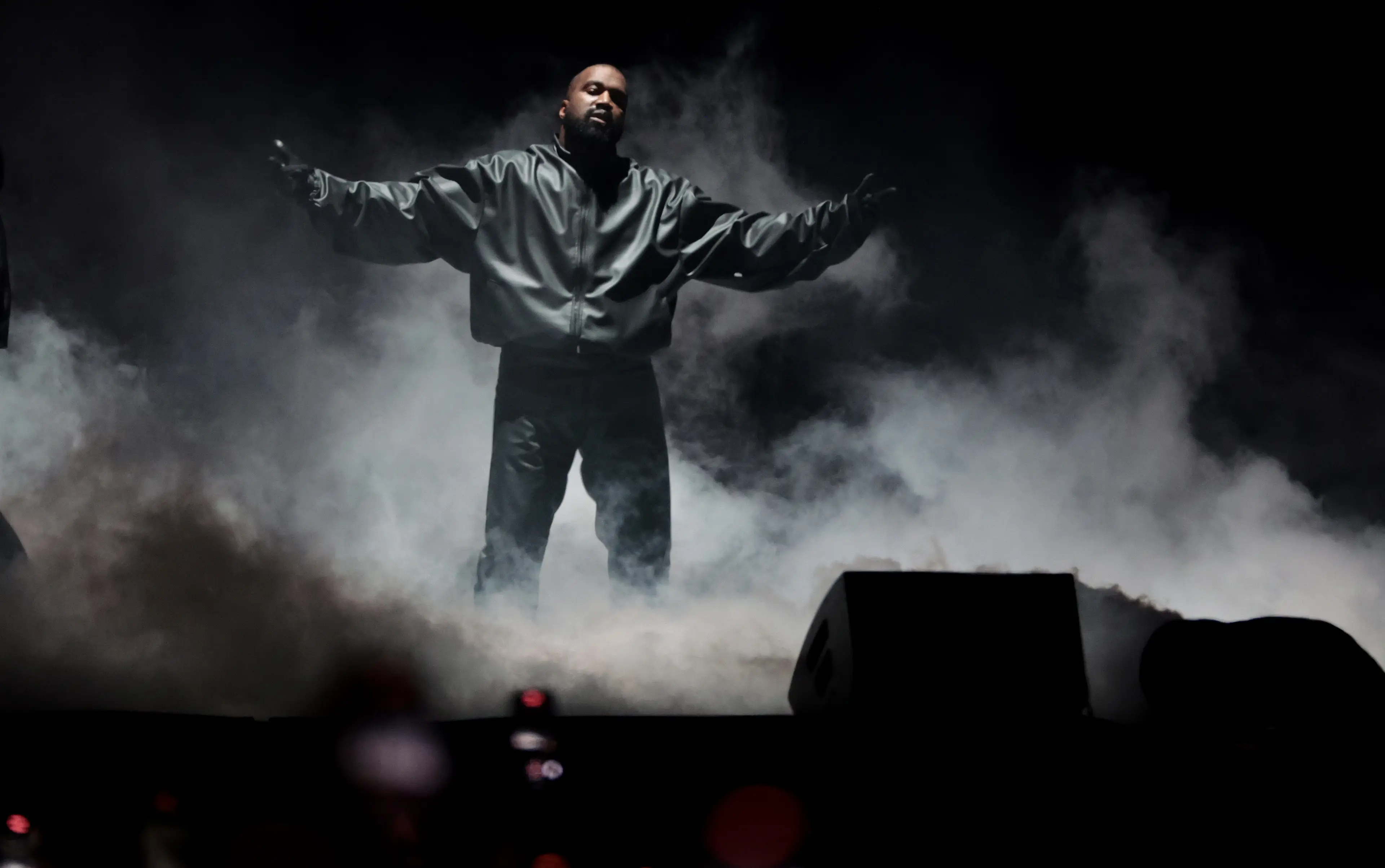 Ye has been condemned for antisemitism. (Wally Skalij/Los Angeles Times via Getty Images)