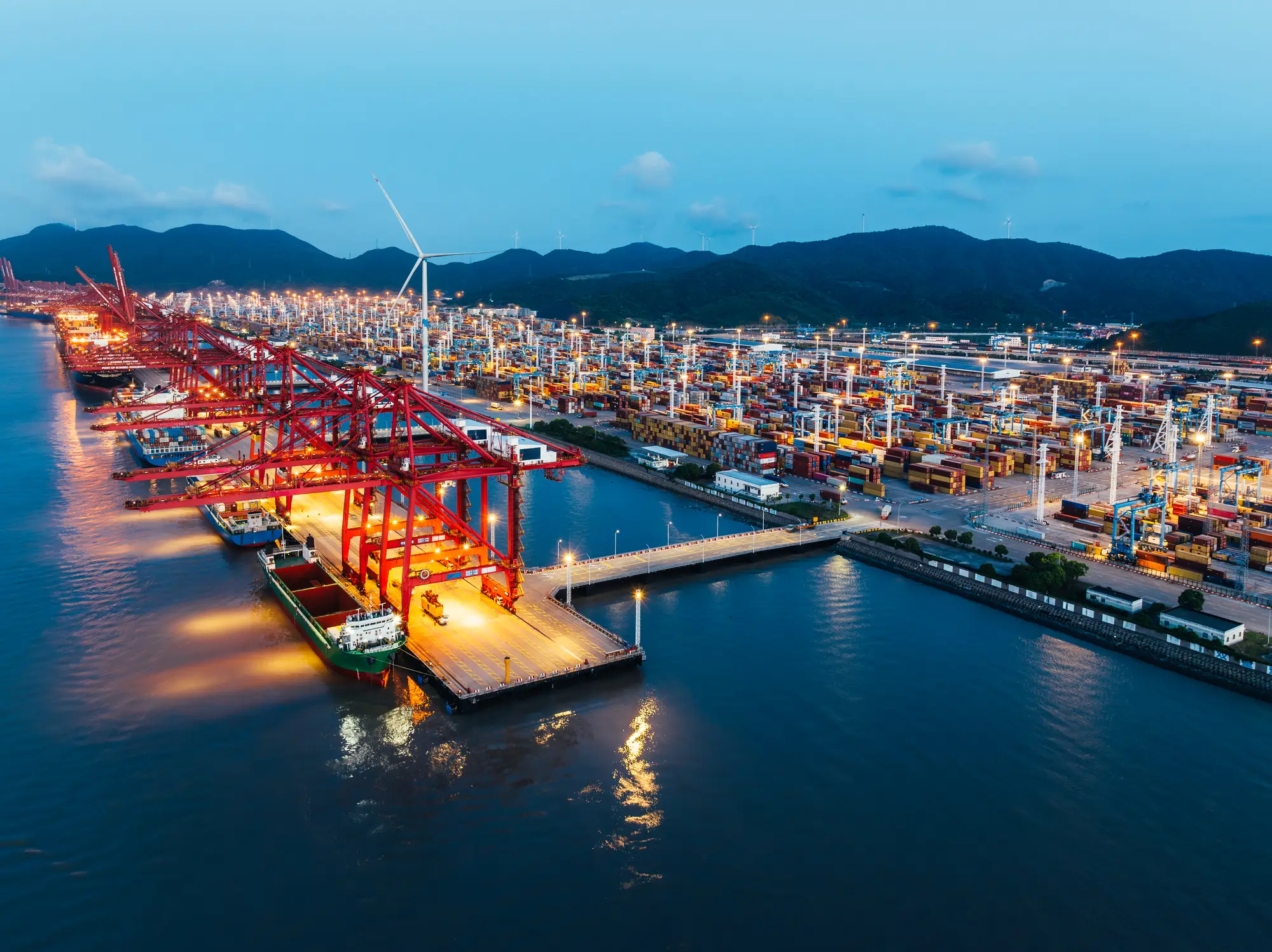 Ningbo-Zhoushan Port. (Getty Stock Images)