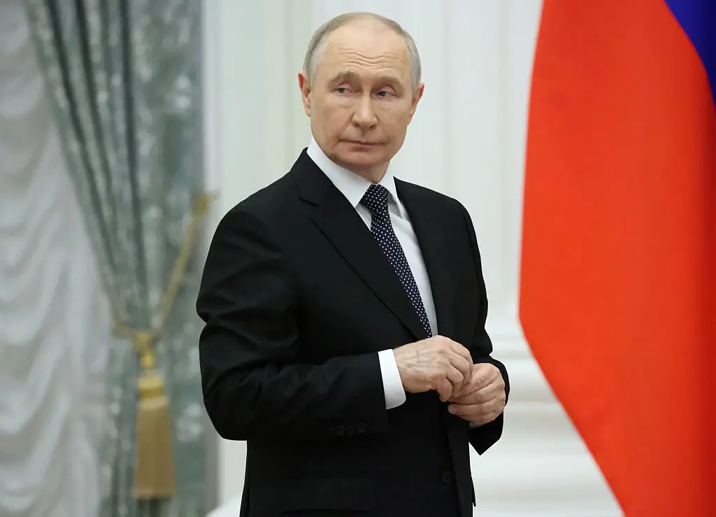 There's been a conspiracy theory going on for years that the Russian dictator has a body double (Contributor/Getty Images)