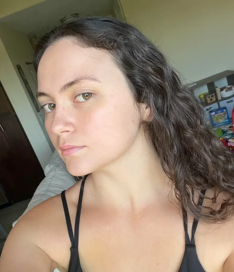 An image from after the month without sugar and carbs (Reddit/lizzylollipop)