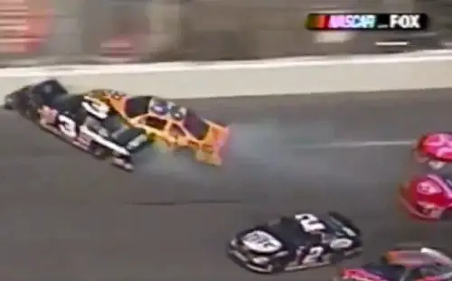 The crash sent shockwaves through the Nascar community (FOX)