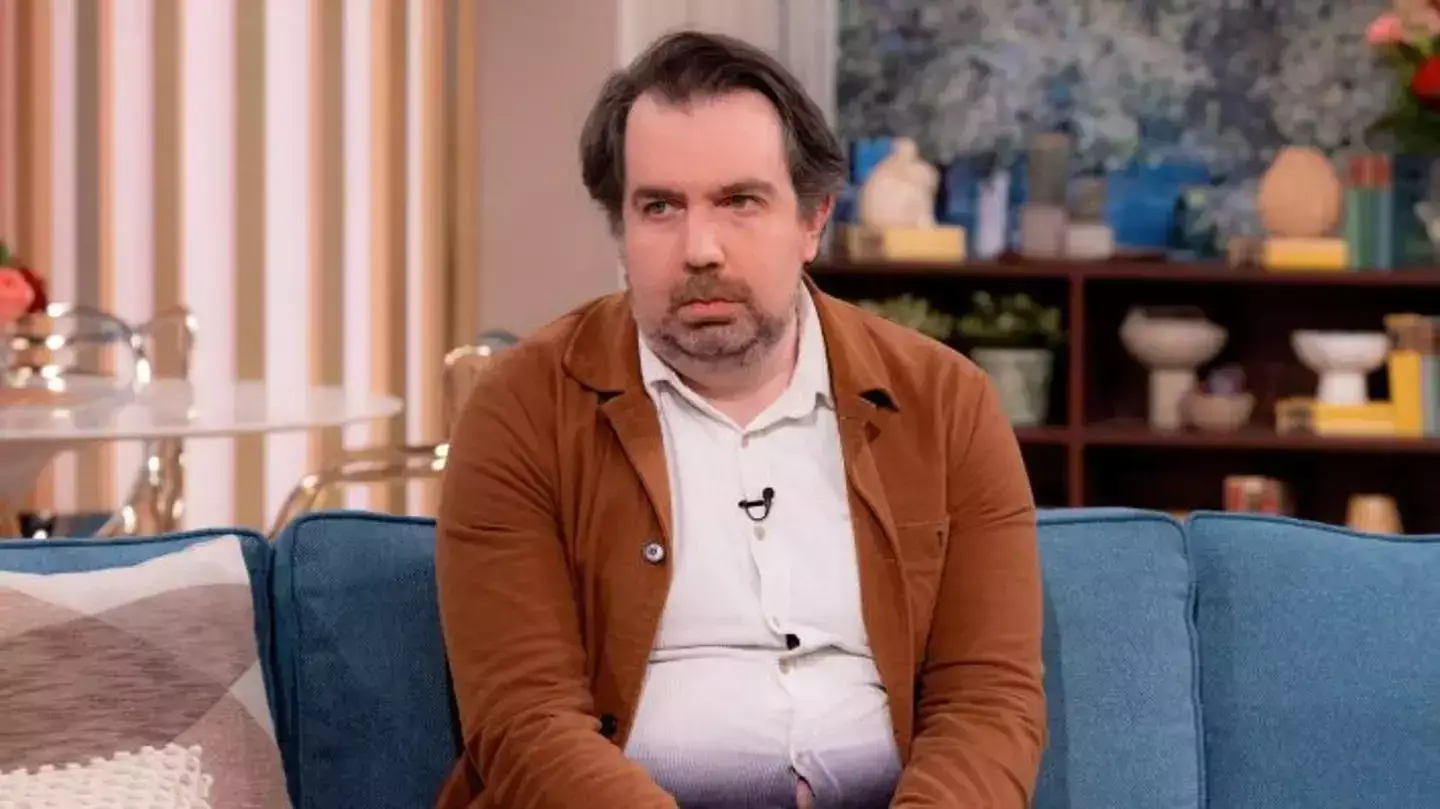 Matt Barr revealed that his big penis can make it difficult to get dressed (ITV)