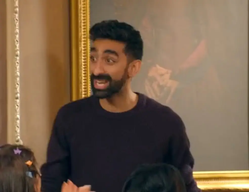 In this episode, Kas was one of the faithfuls considered for murder (BBC)