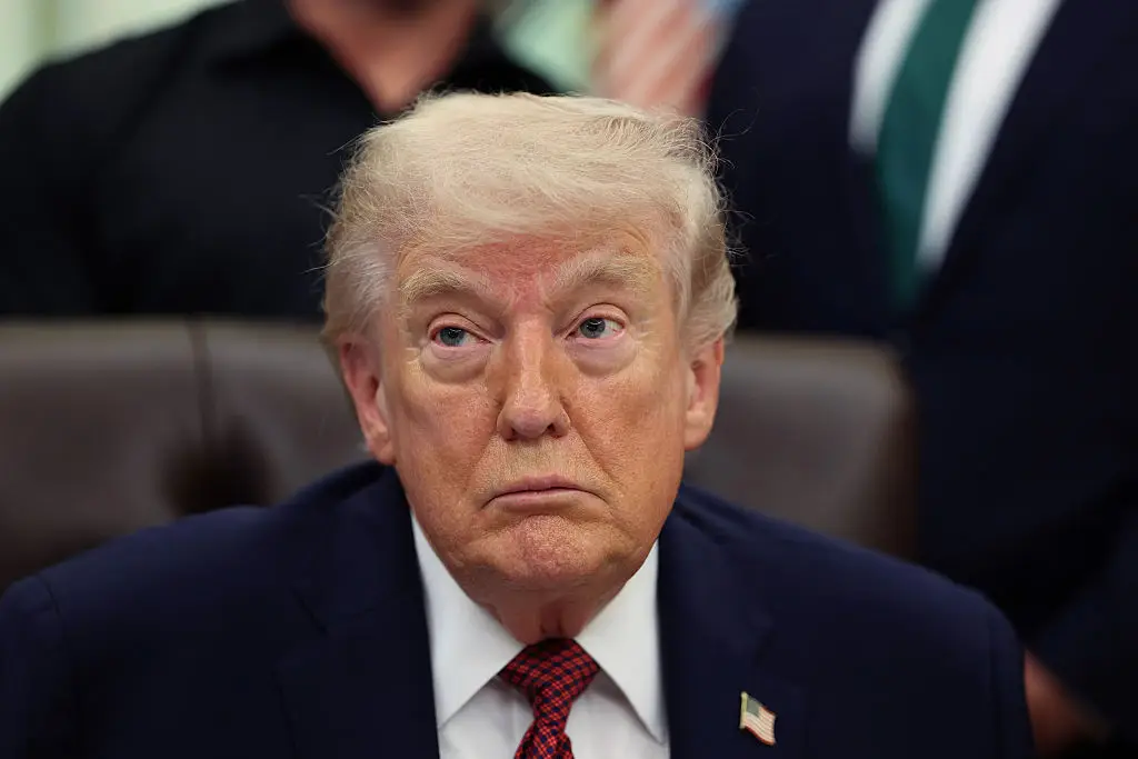 The US Department of Justice has reclassified medical cannabis under Donald Trump's direction (Tasos Katopodis/Getty Images)