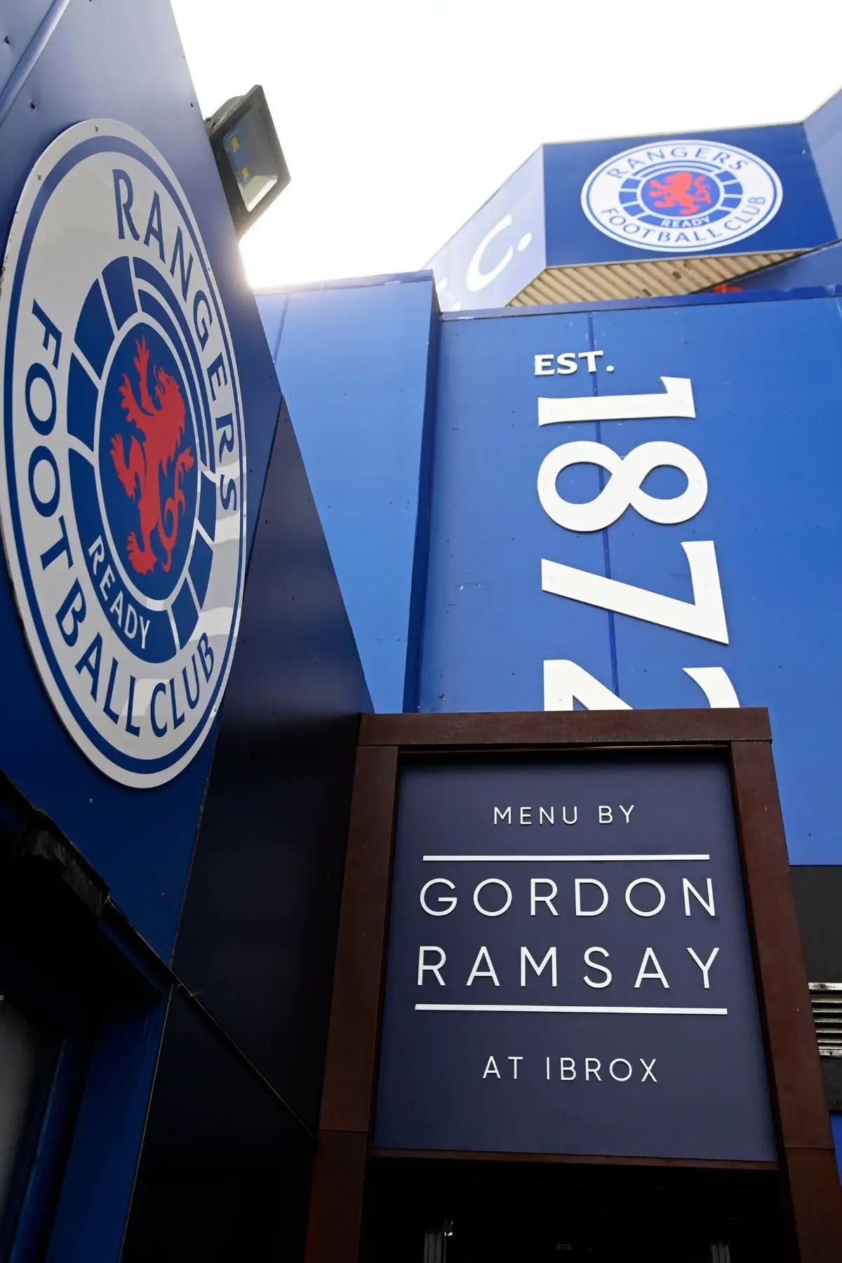 The Menu by Gordon Ramsay is situated inside the Ibrox Stadium (Rob Casey/SNS Group via Getty Images)