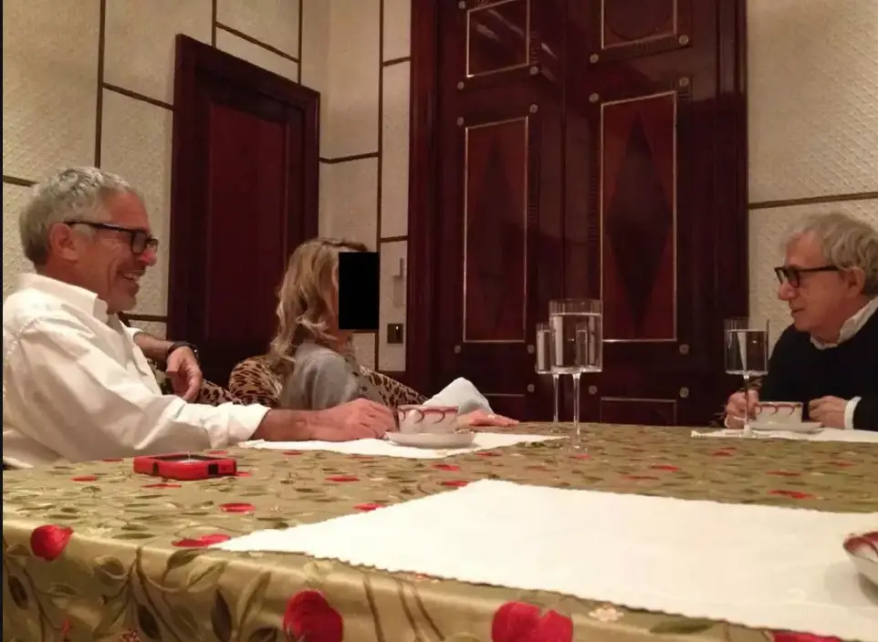 Woody Allen was one of the famous faces pictured alongside Epstein (House Oversight Democrats)