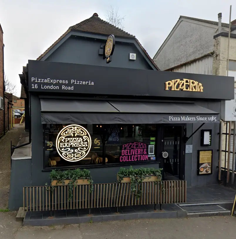 Stephen Mulhern was taken to hospital after he reportedly collapsed in front of diners at a Pizza Express (Google Maps)