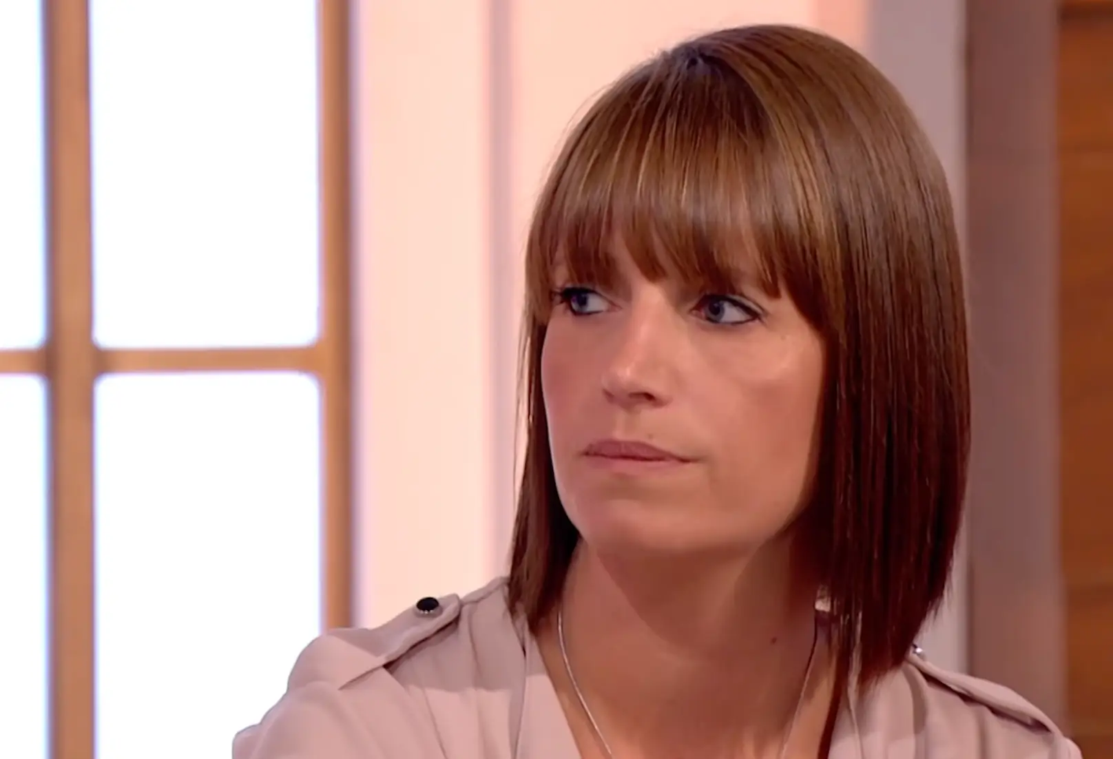 Katie Bryan fell pregnant by Huntley at 16 (ITV)