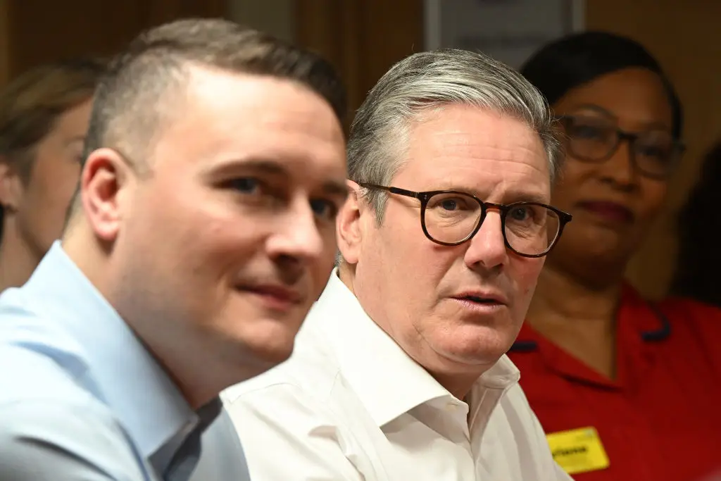 If Wes Streeting wants to challenge Starmer for the leadership he needs the support of 81 MPs, or for Starmer to resign (Leon Neal/Getty Images)