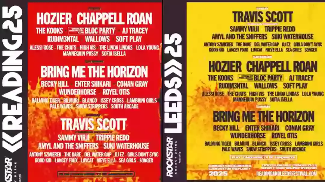 The full Reading and Leeds 2025 lineup (