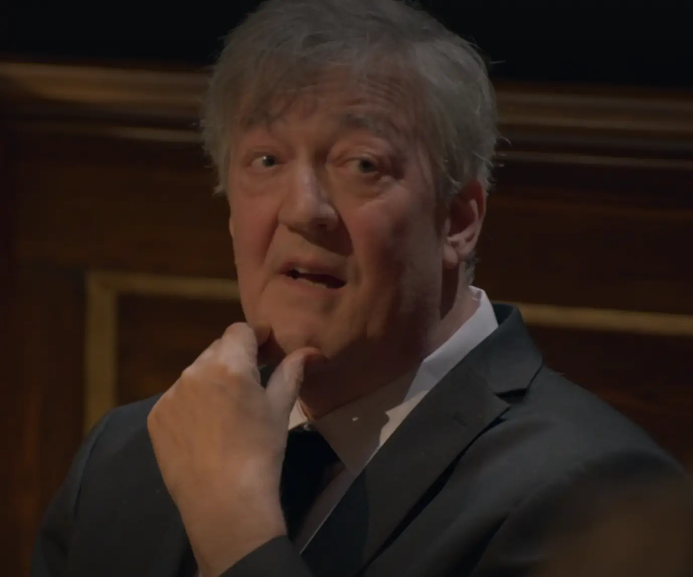 We've got to wait until next week to find out how Stephen Fry voted (BBC)