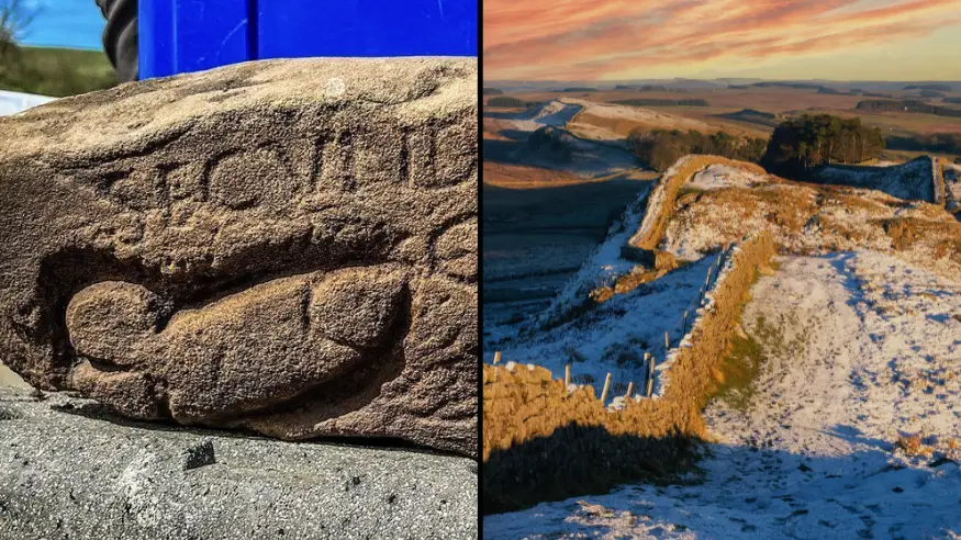 Archeologists Believe A Roman Soldier Graffitied A Penis Near Hadrian's Wall 1,700 Years Ago
