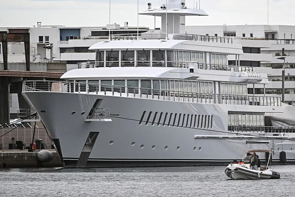 Larry Ellison had to change the name of his yacht (GABRIEL BOUYS/AFP via Getty Images)