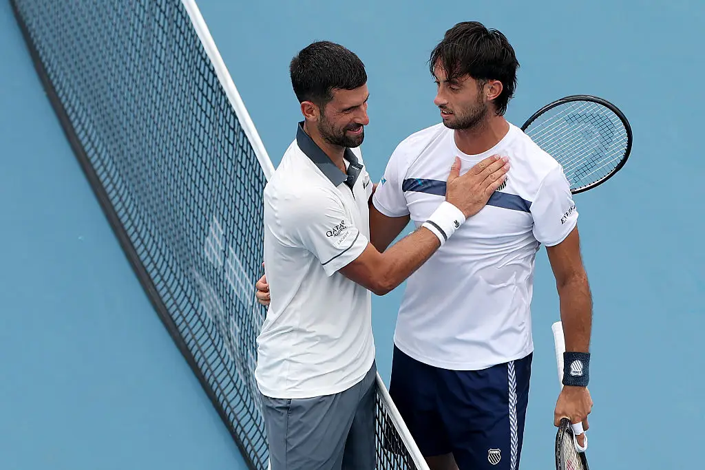 Tirante was delighted with the win (Emilee Chinn/Getty Images)