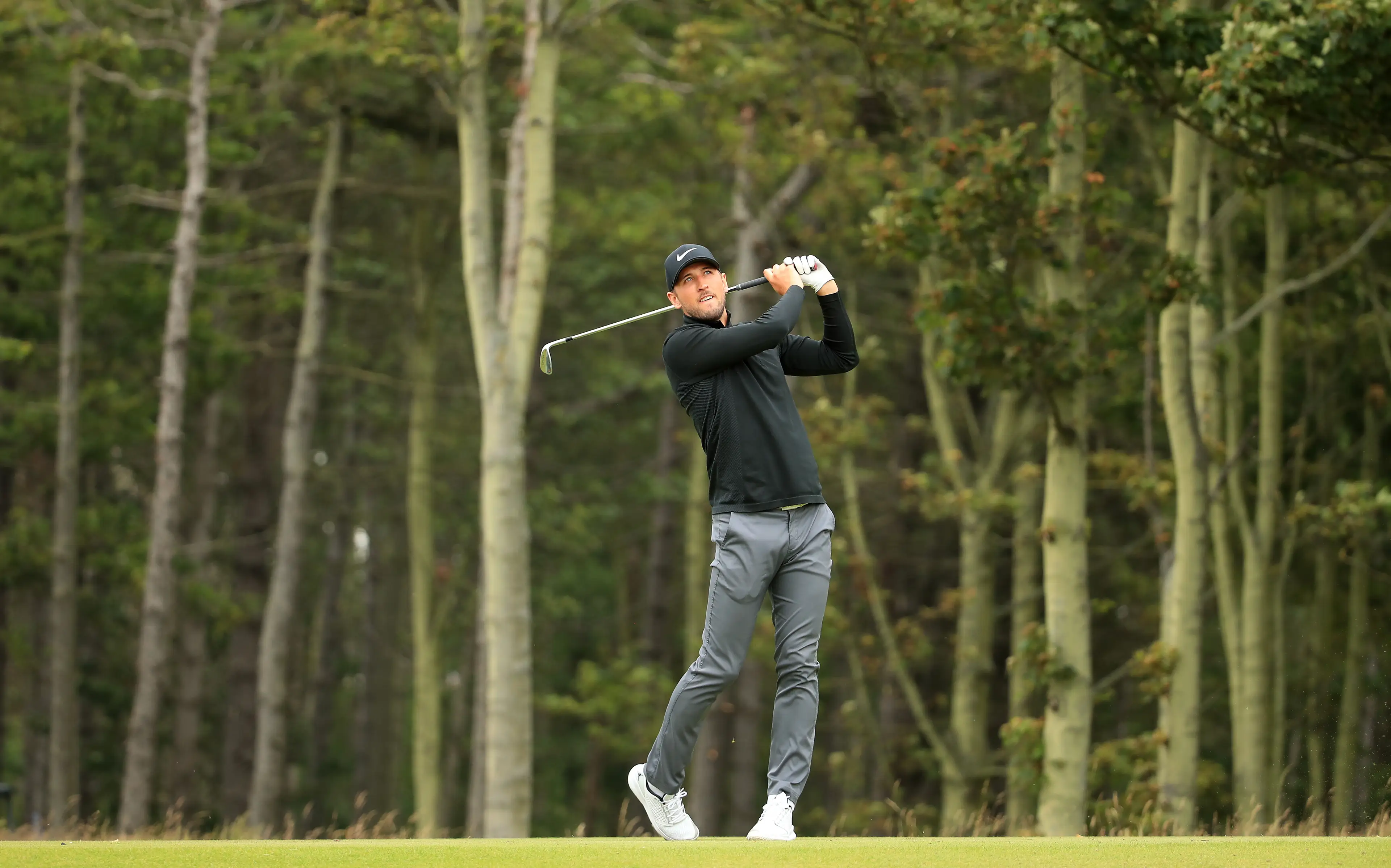 The England captain, pictured in 2019, said he played against the 80-year-old more than a year ago in Palm Beach (Andrew Redington/Getty Images)