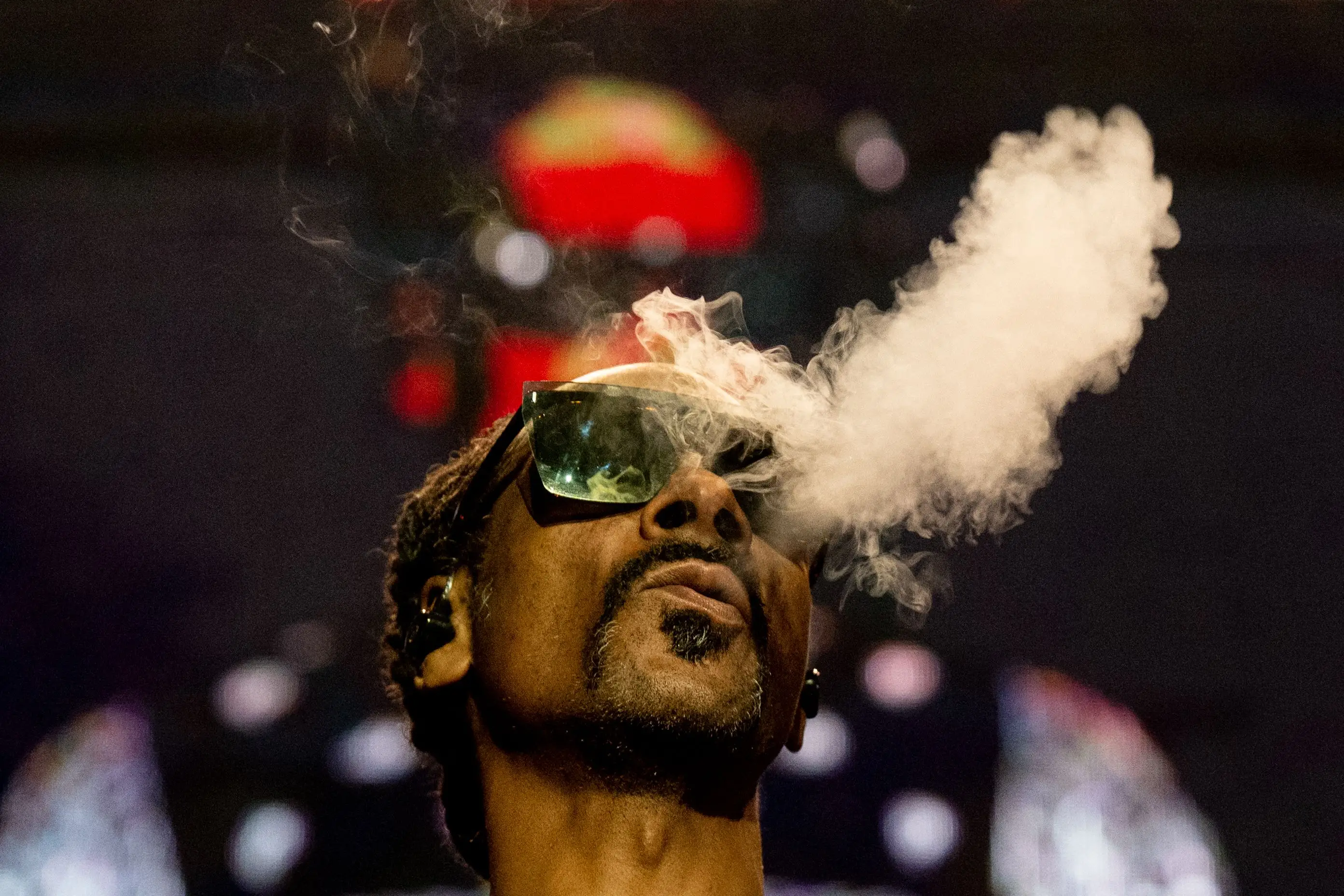 Snoop's pal is apparently smoking twice as much as the West Coast rapper each day (ANNA KURTH/AFP via Getty Images)