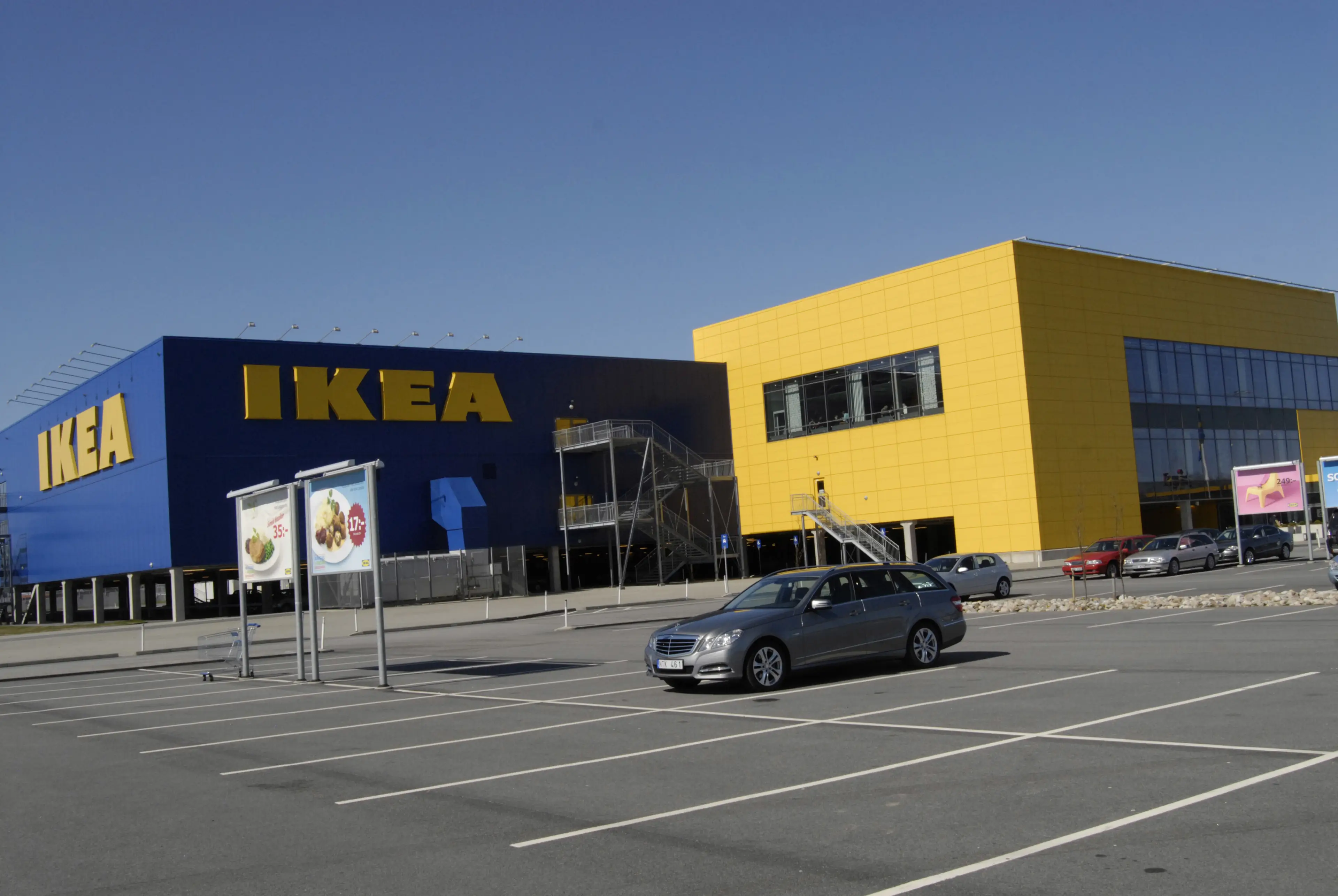 IKEA, in all its blue and yellow glory. (Francis Dean/Corbis via Getty Images)