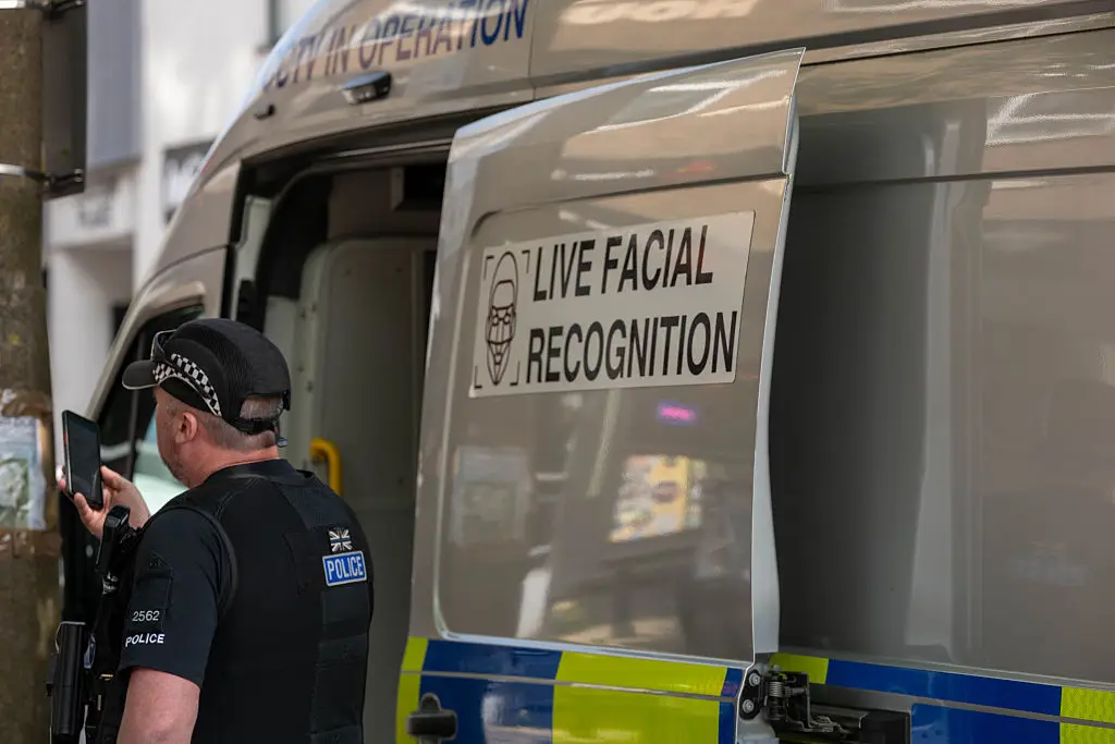 Facial recognition is being used by police forces across the UK (Ian Davidson/SOPA Images/LightRocket via Getty Images)