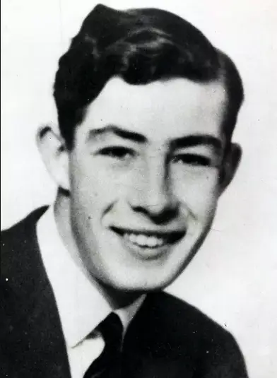 Neil Moss was just 21-years-old when he entered the cave (David Webb/James Lovelock collection)